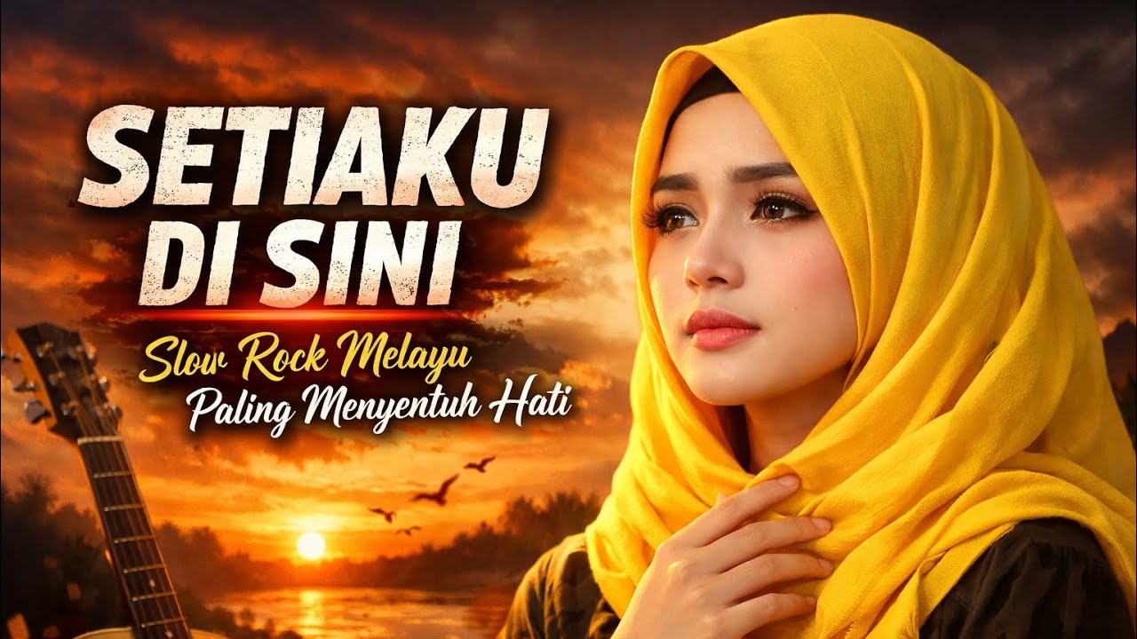 SETIAKU DI SINI – Slow Rock Melayu Paling Menyentuh Hati | Lagu Cinta Sedih Terbaru 2026