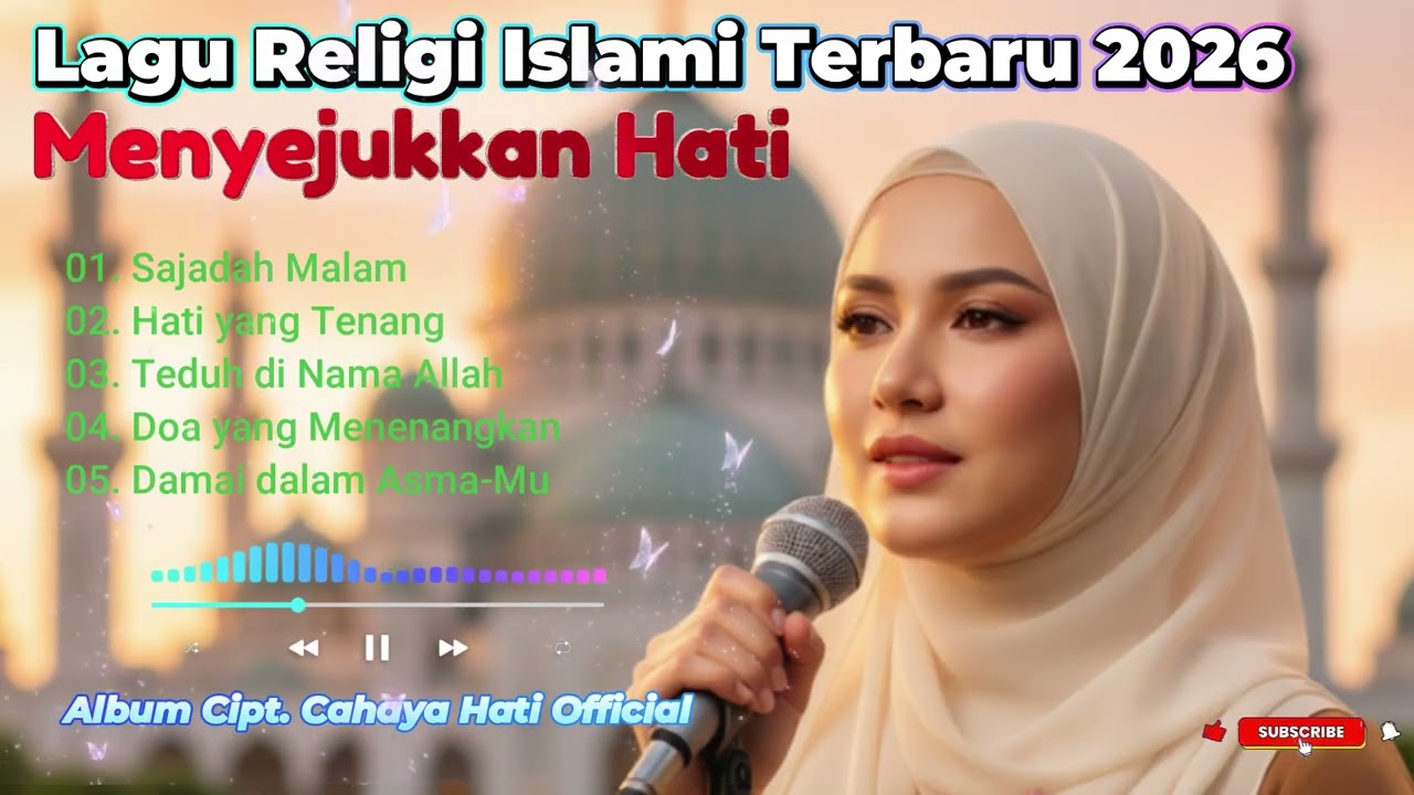 Koleksi Terbaik Musik Religi Islami Menyejukkan Hati, Relaksasi | Teduhnya Dzikir di Hening Hati