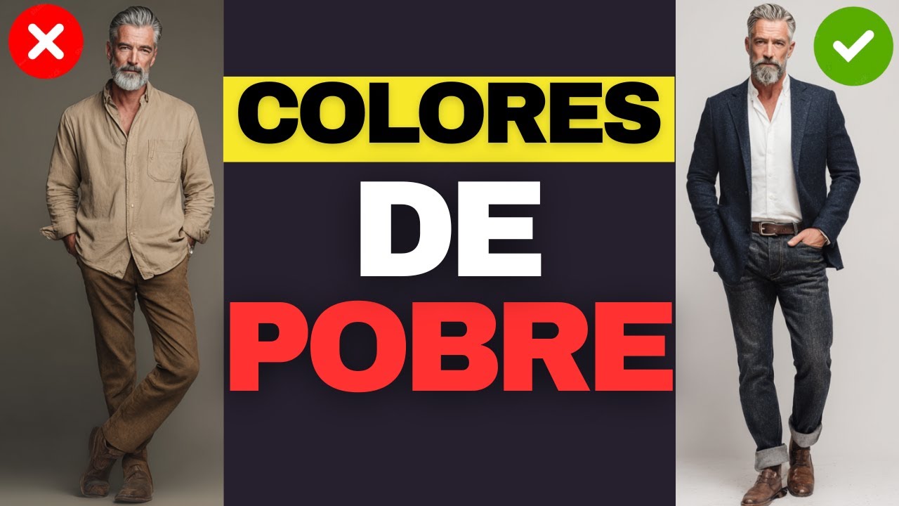 7 Colores Que Te Hacen Ver Viejo y Pobre Despu&eacute;s De Los 40+