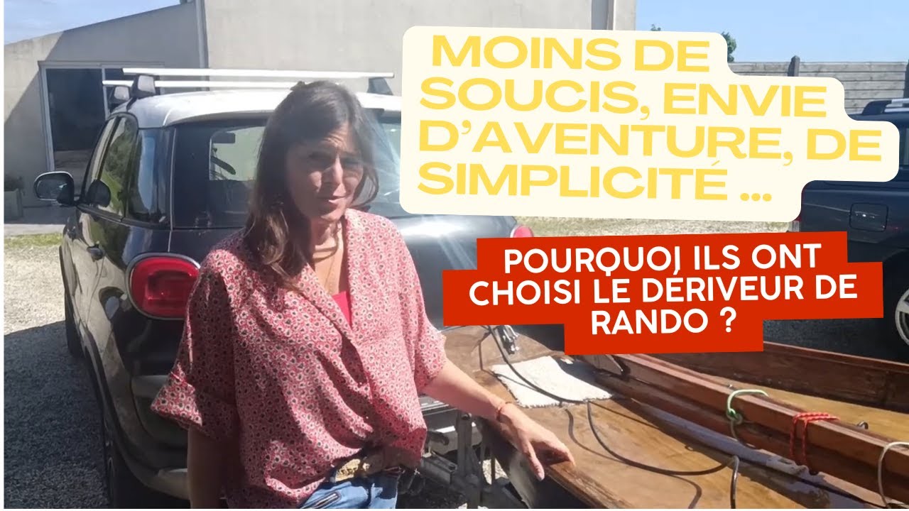 🛶Voilà pourquoi ils ont choisi le dériveur de rando🛶 !(why setting up a sailing dinghy for cruising)