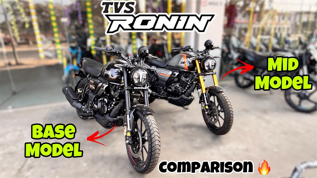 2026 Tvs Ronin Mid Model Vs Base Model Ronin 225 Detailed Review Price Features | Raman Sagar Vlogs
