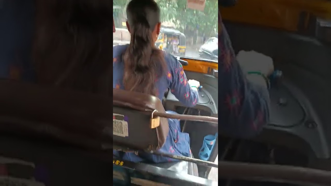 Can't Believe!!!. . Female Auto Rickshaw Drivers in Our Area 😀😀