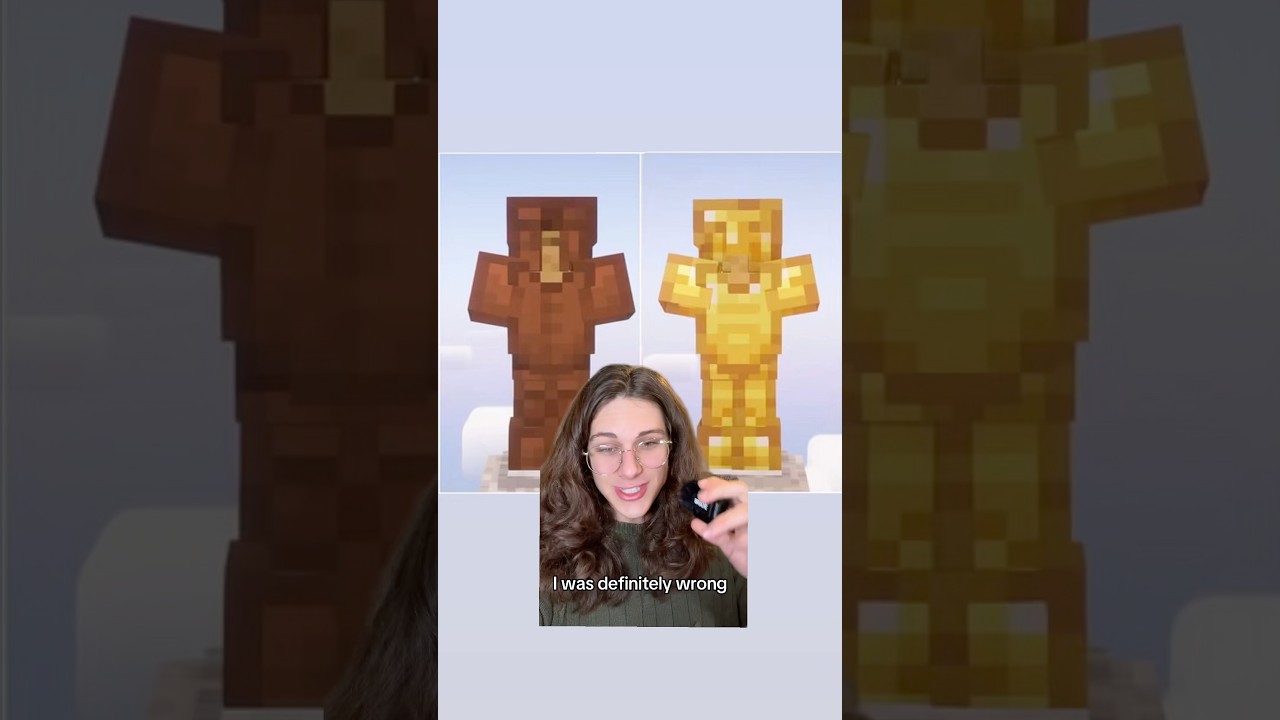 I was WRONG about gold armor #dejatwo #Minecraft