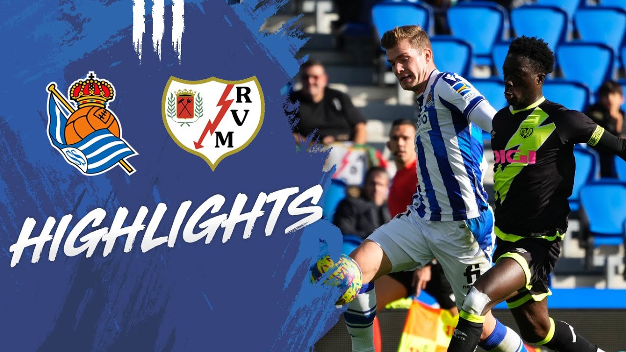 HIGHLIGHTS | AMISTOSO | Real Sociedad 1 - 1 Rayo Vallecano