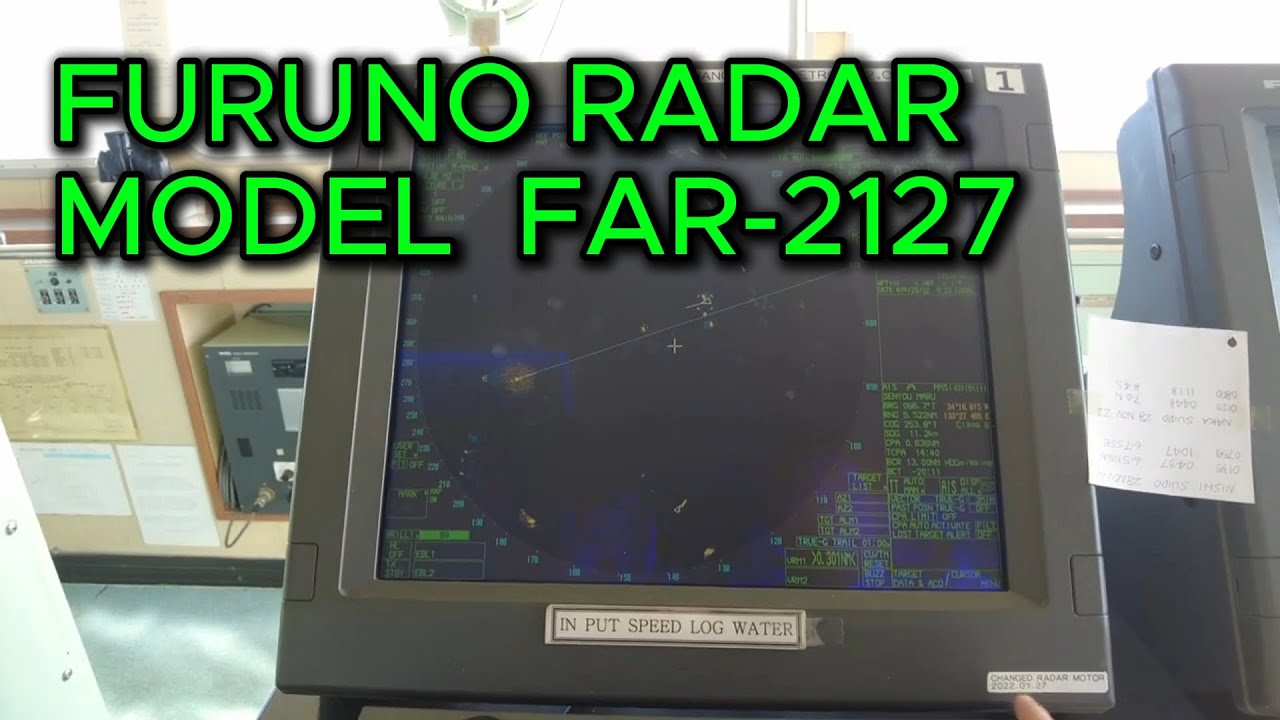 FURUNO RADAR MODEL  FAR-2127