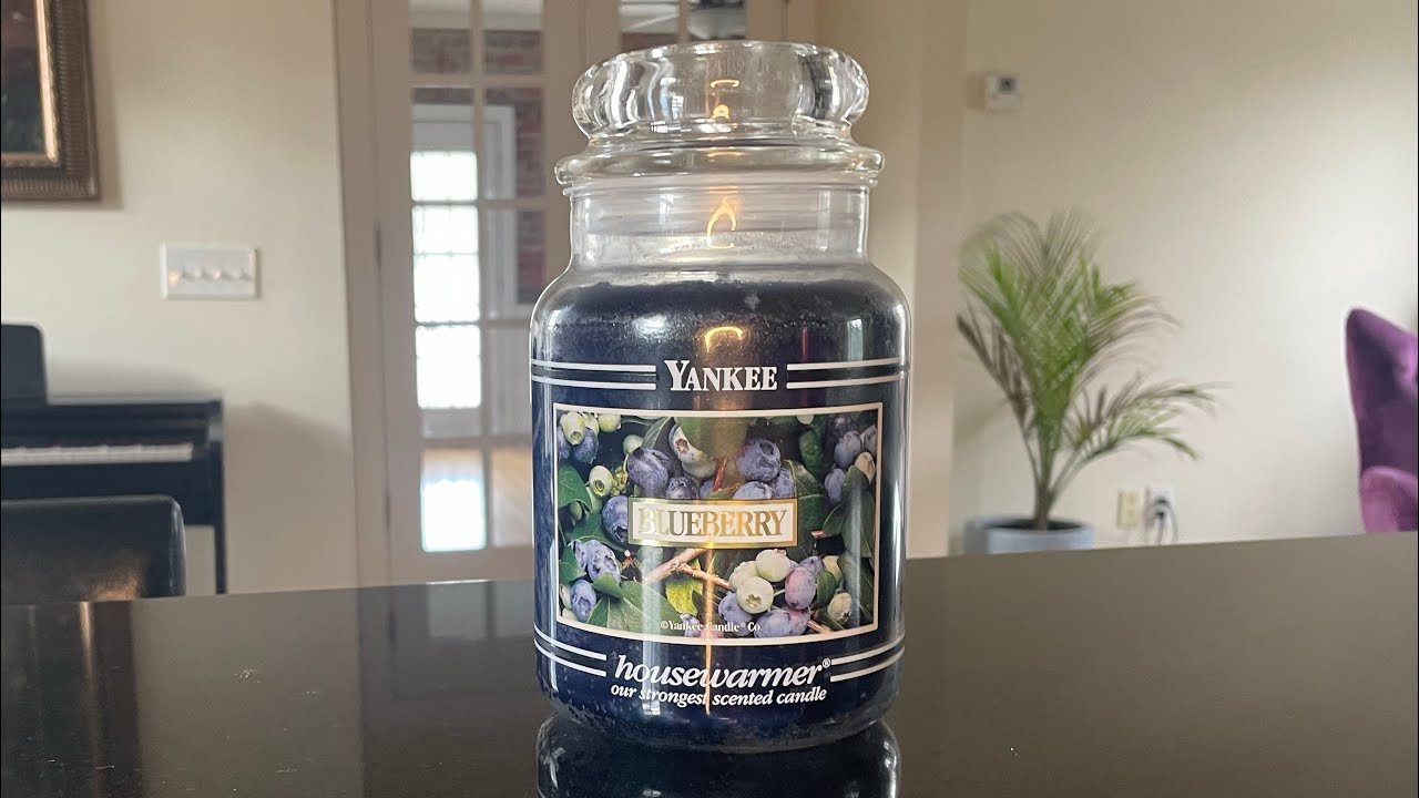 Yankee Candle Blueberry 🫐 OG из всех OG!! 🫐 обзор свечи