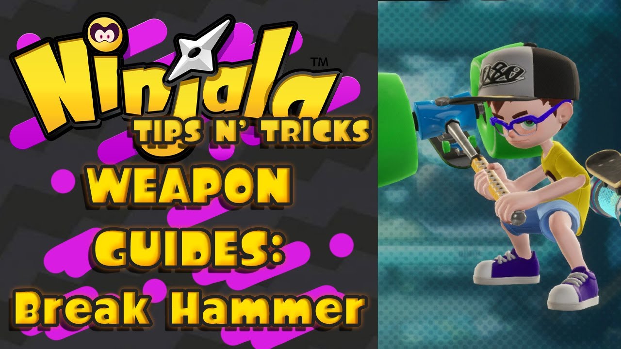 Ninjala - Weapon Guides: Break Hammer