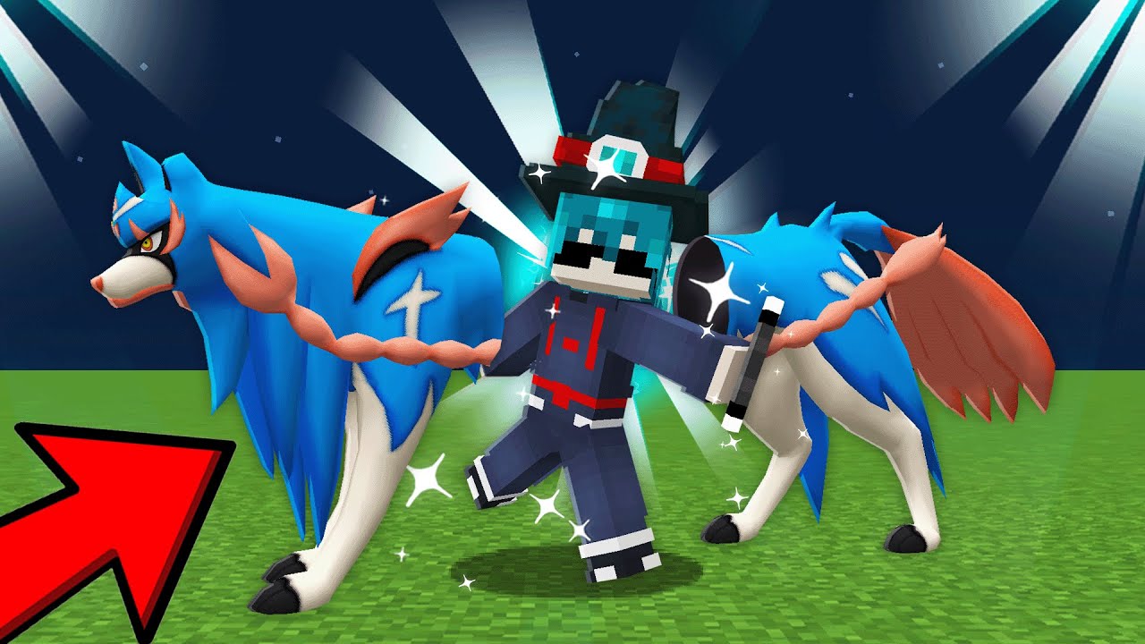 VIREI MÁGICO POKÉMON NO MINECRAFT PIXELMON