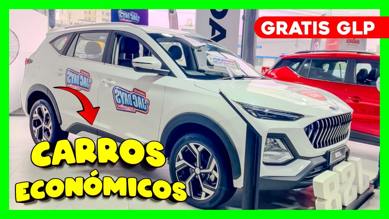 🥇CARROS ECOMÓMICOS ⚡ 3 AÑOS DE GARANTÍA 🎁 GLP Y GNV GRATIS