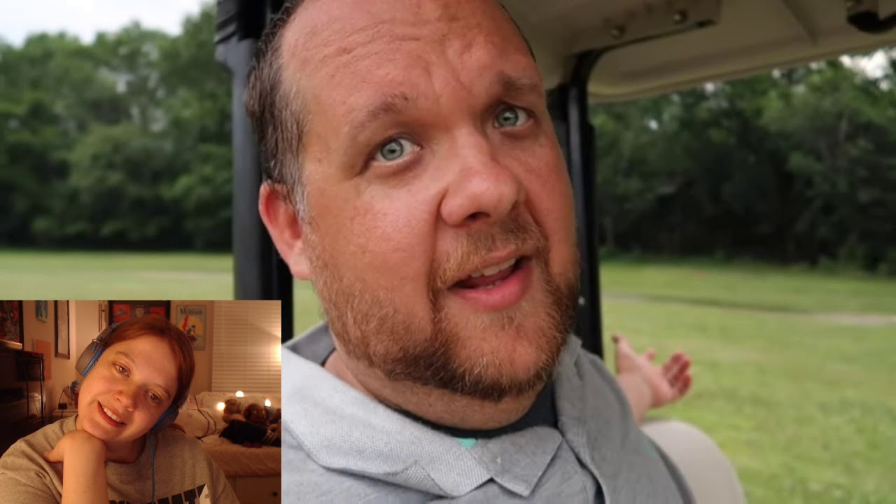 Joe Falls Out of the Golf Cart By Larry's Lounge Reaction