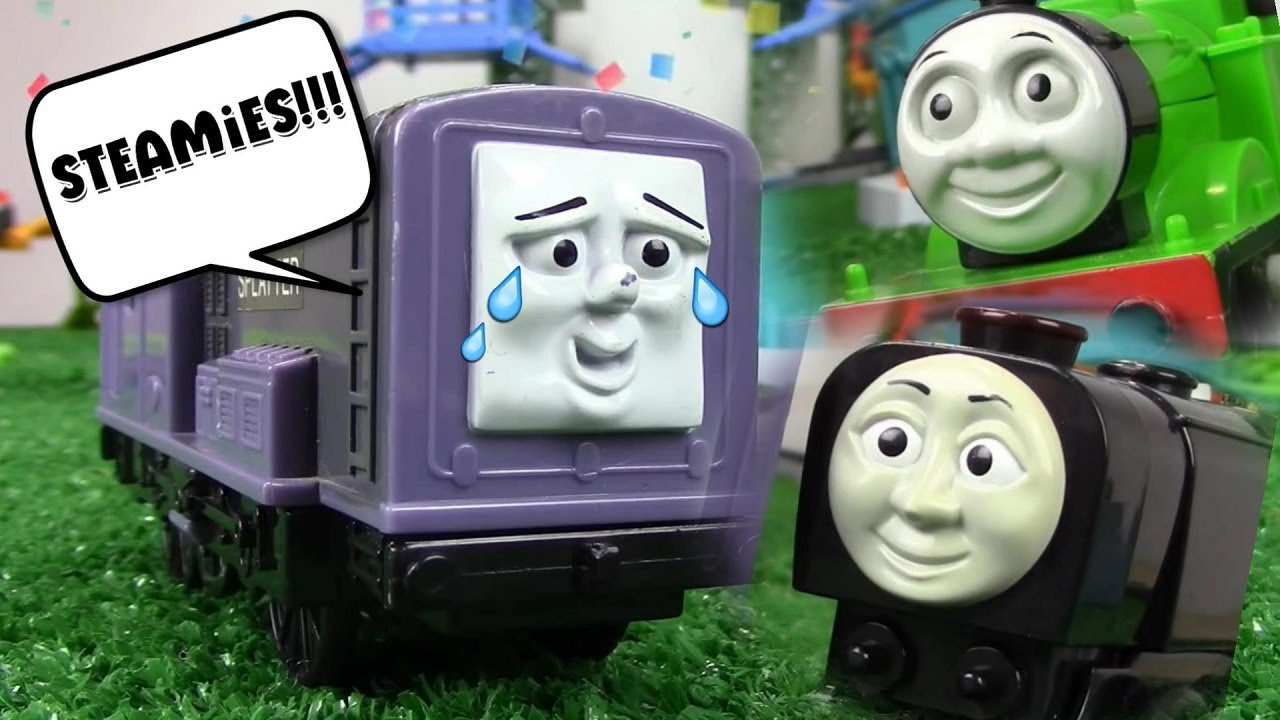 Thomas and Friends Trackmaster Race|#ThomasandFriends Diesels Never Wins w/ Steamies The Great Race