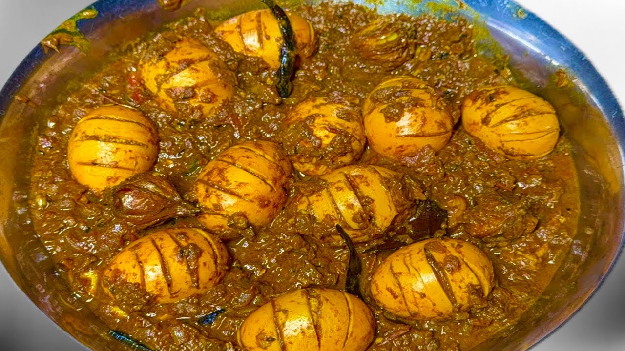 Hotal style egg curry at home | egg curry recipe |  spicy Anda curry | Aajkakitchen |