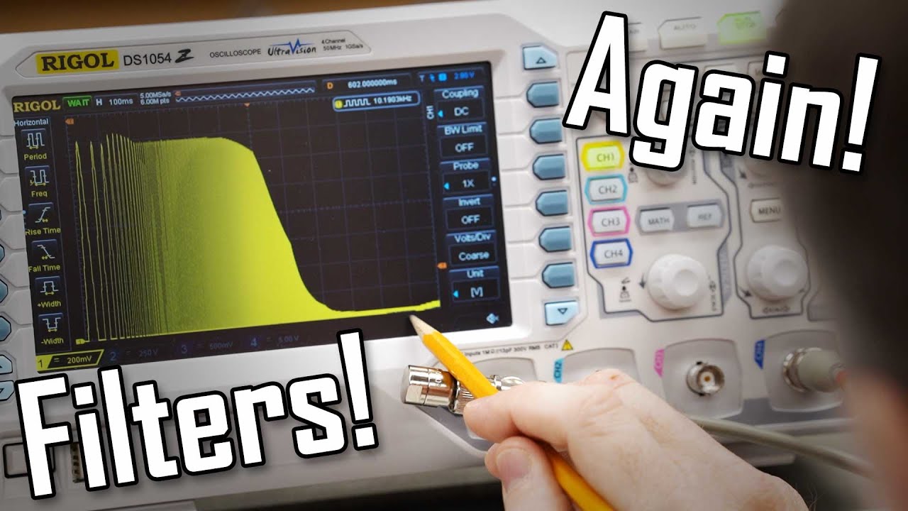Visualizing EMI Filter Frequency Response with an Oscilloscope