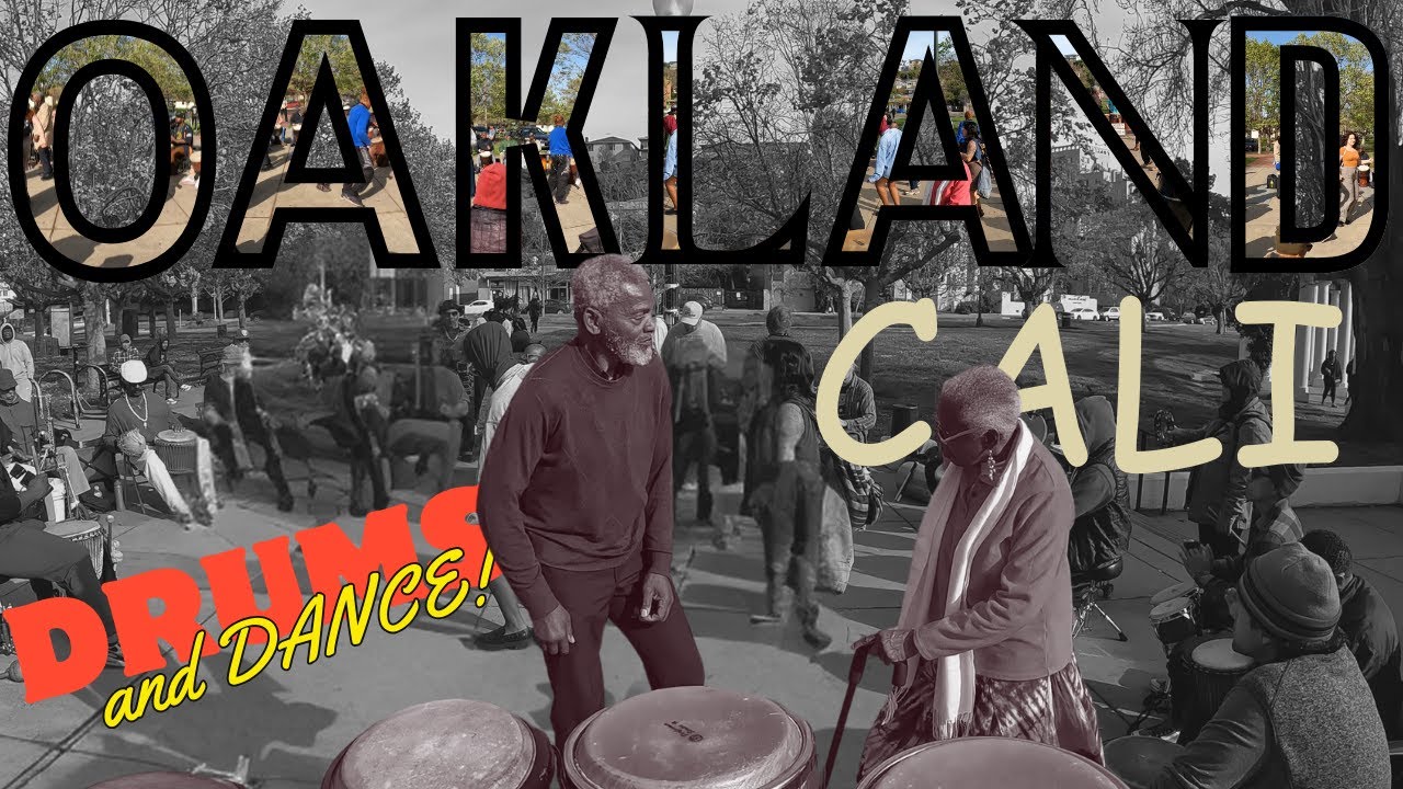 Exciting Afro-Brazilian dance moves and drums at the Lake Merritt Oakland Ca #neskitv #oakland #cali