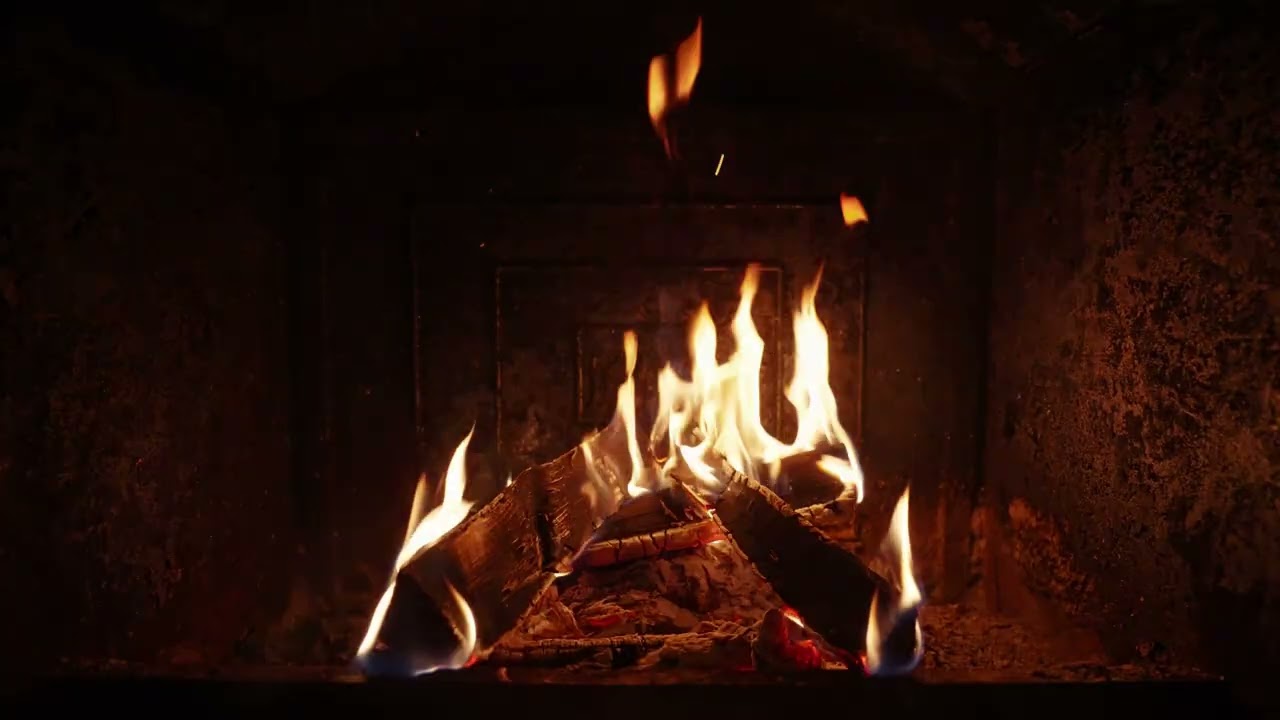 Cozy Winter Night ❄️ Relaxing Cello & Piano Music with Fireplace Ambience 🔥9. Fireplace Sounds