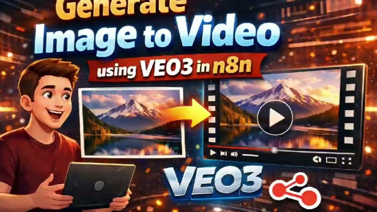 Image to Video Generation Using Veo3 in n8n (AI Automation Tutorial)