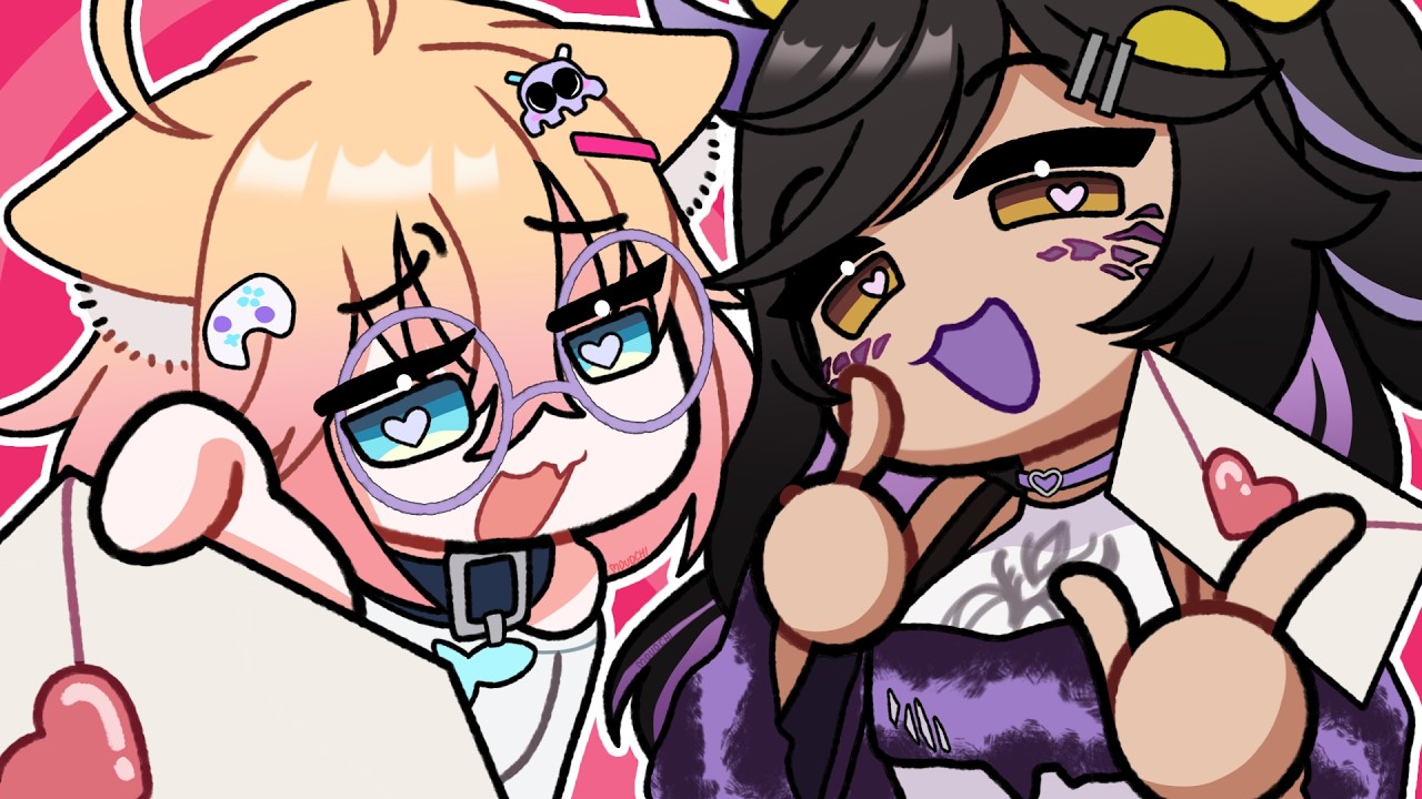 Our LOVE ADVICE is SO BAD it's GOOD! ❤︎⁠ Miniko Mew and chrchie ❤︎⁠