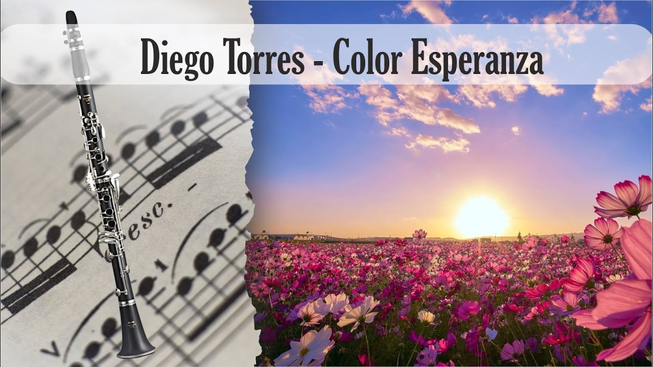 Partitura Diego Torres - Color Esperanza Clarinete Soprano