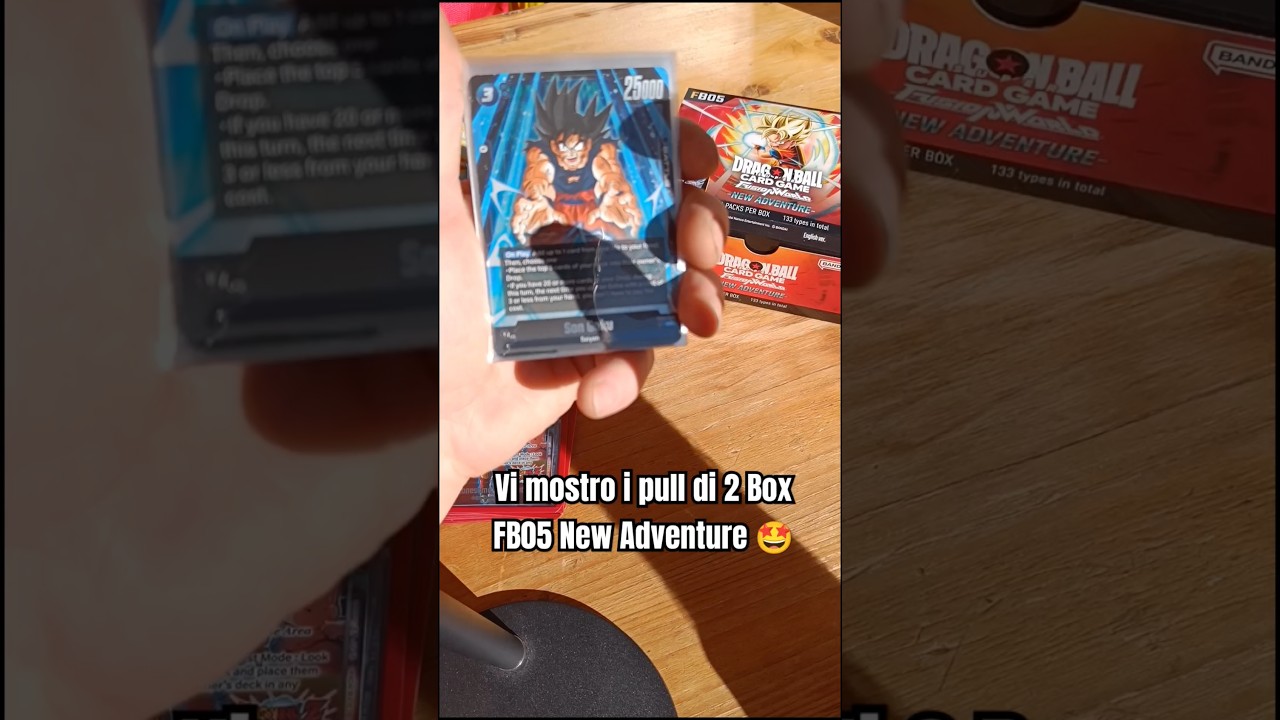 FB05 NEW ADVENTURE, vi mostro i pull di 2 box! Qual'&egrave; la tua preferita? 🤩
