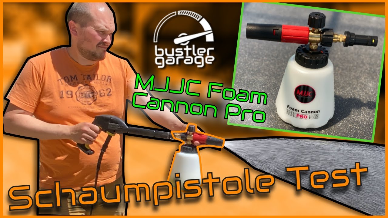 MJJC Schneeschaumlanze im Test | Ist die Schaumpistole Ihr Geld wert? | MJJC FOAM CANNON PRO