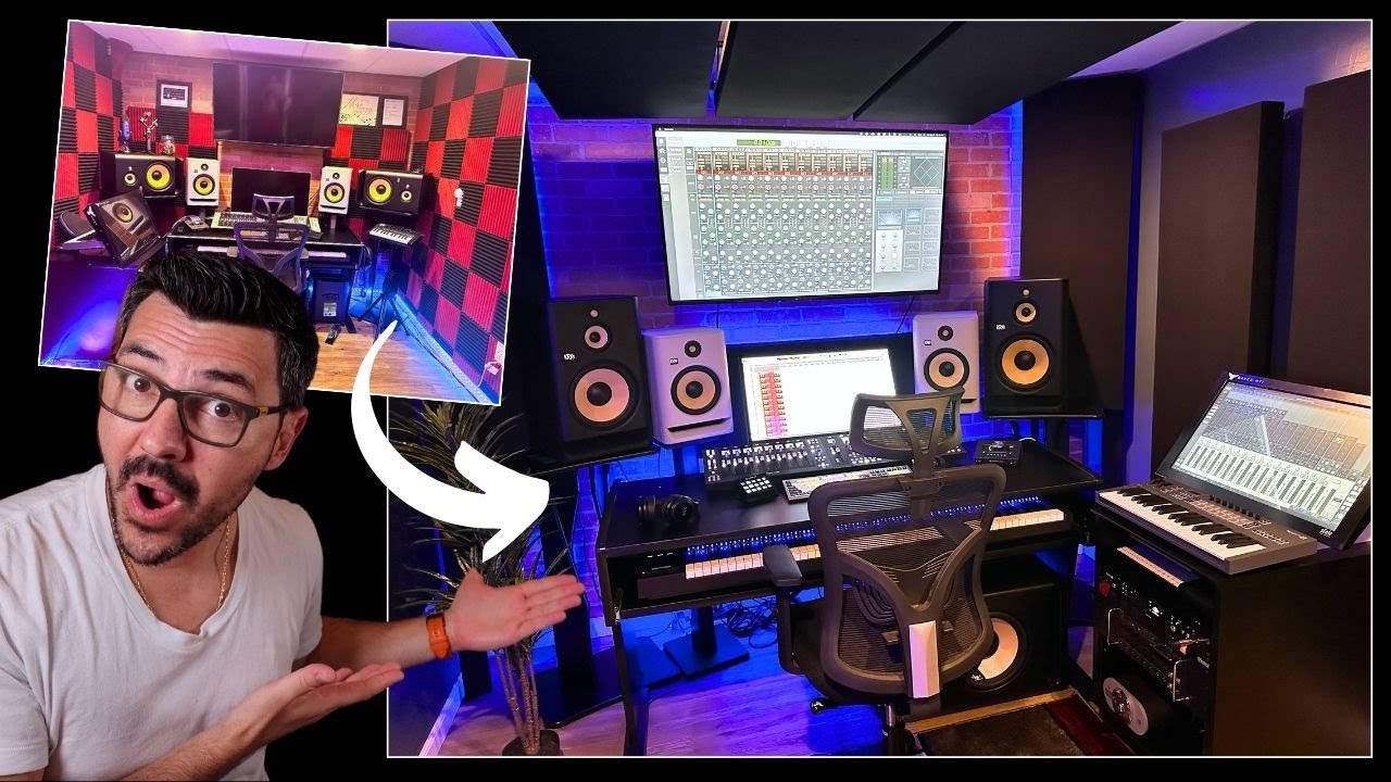 He remodelado este Home Studio en solo 4 días con menos de 500$!