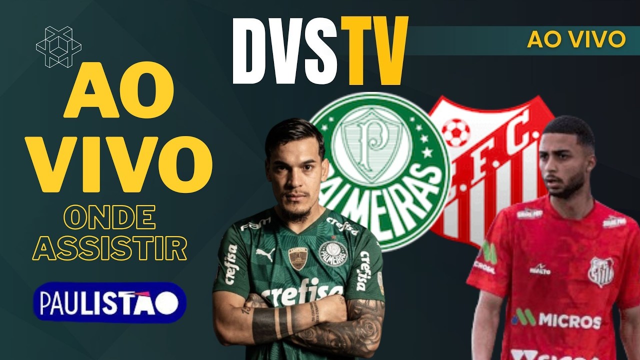 PALMEIRAS X CAPIVARIANO - AO VIVO - CAMPEONATO PAULISTA 2026 ONDE ASSISTIR COM IMAGENS