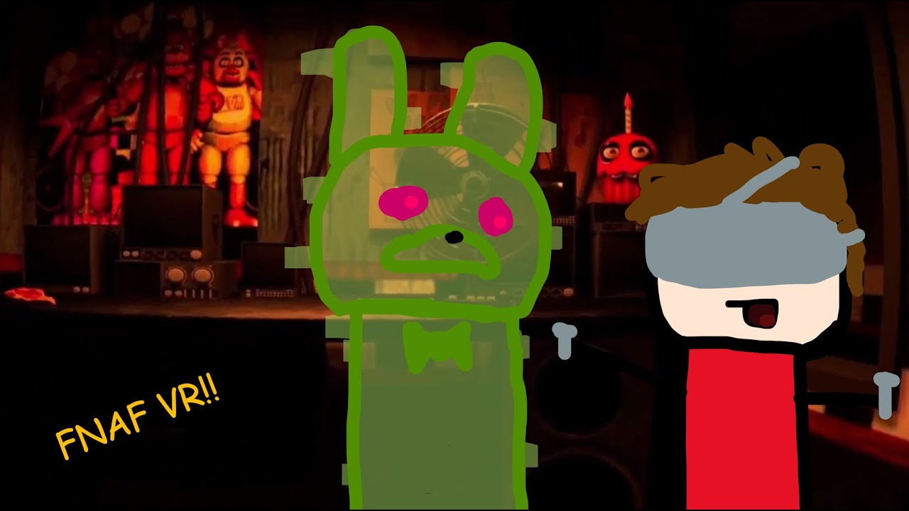 so i played fnaf vr for the first time (i screamed a bunch)