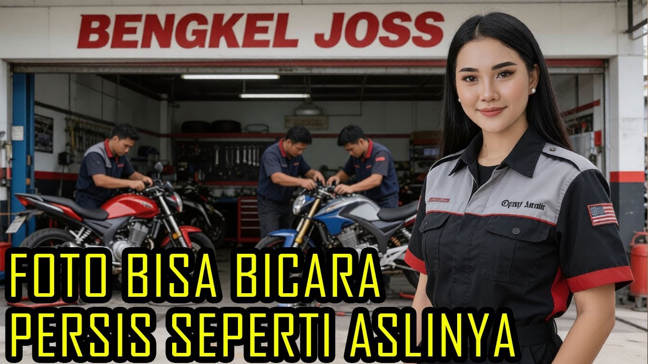 STEP BY STEP MEMBUAT FOTO BISA BICARA 100% MIRIP SEPERTI ASLINYA HANYA PAKAI AI
