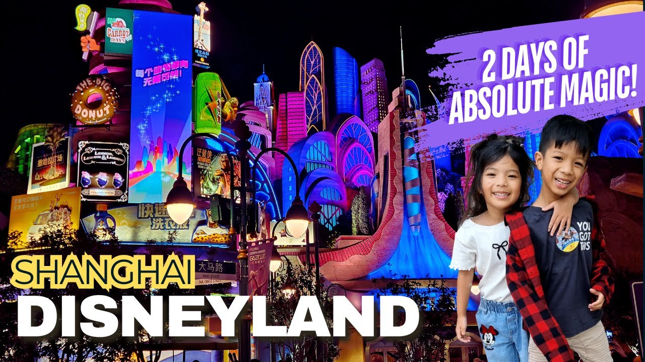 2 Days in Shanghai Disneyland with Kids | Zootopia