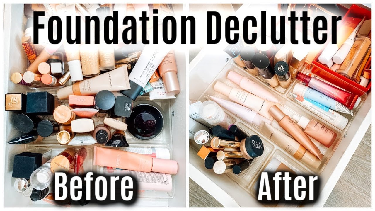 FOUNDATION DECLUTTER | SPRING 2020