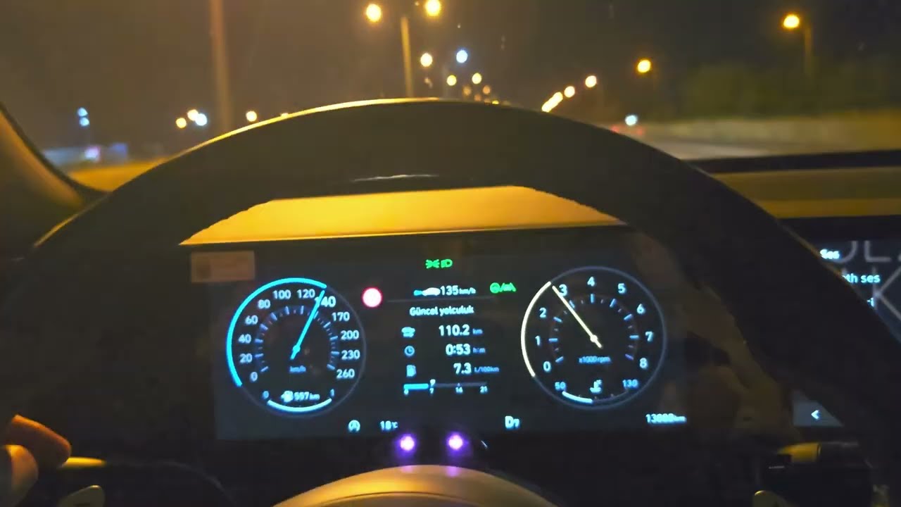Hyundai Kona Gebze - Lüleburgaz Yakıt Tüketimi Part 2 #hyundaikona #2025 #uzunyolyakıttüketimi