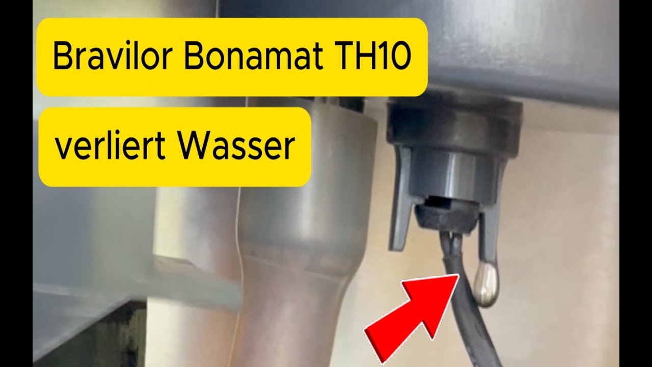 Kaffeebrühautomat Bravilor Bonamat TH10 verliert Wasser, FI-Schutzschalter löst aus