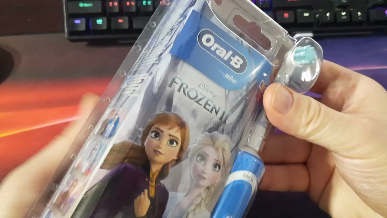 Электрическая зубная щетка ORAL-B FROZEN BRAUN.