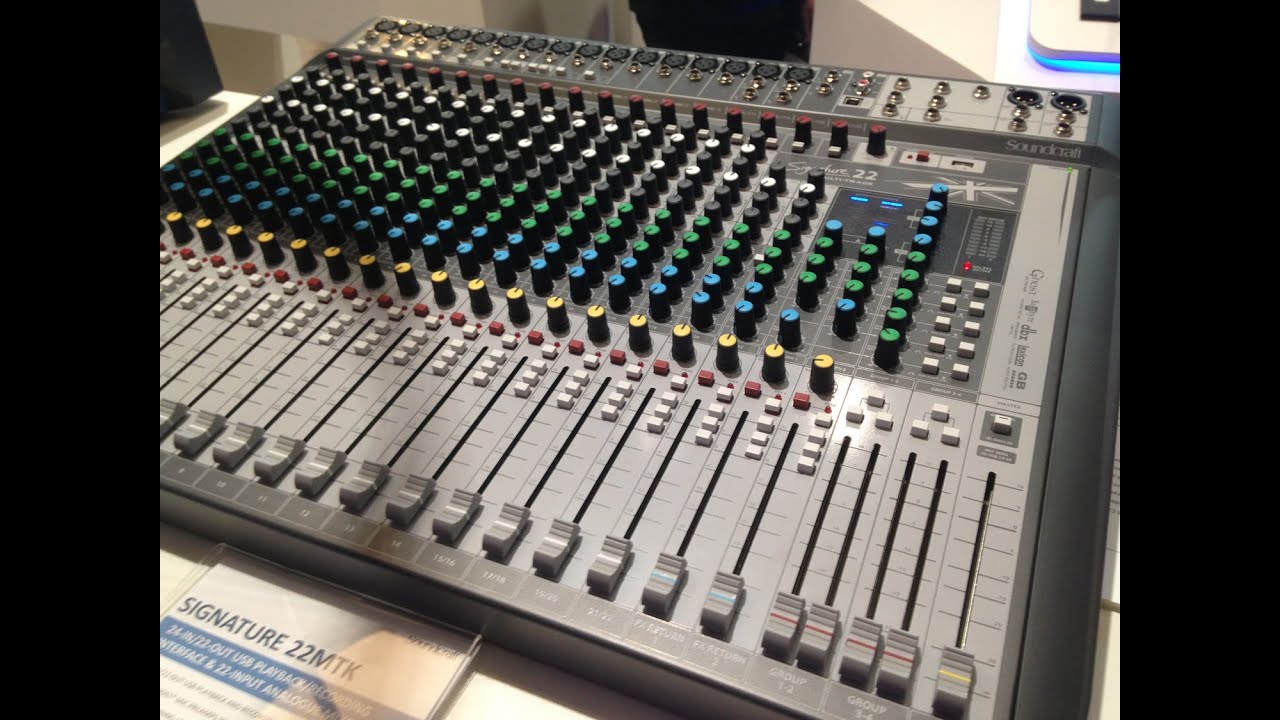 Soundcraft Signature 22 MTK Review