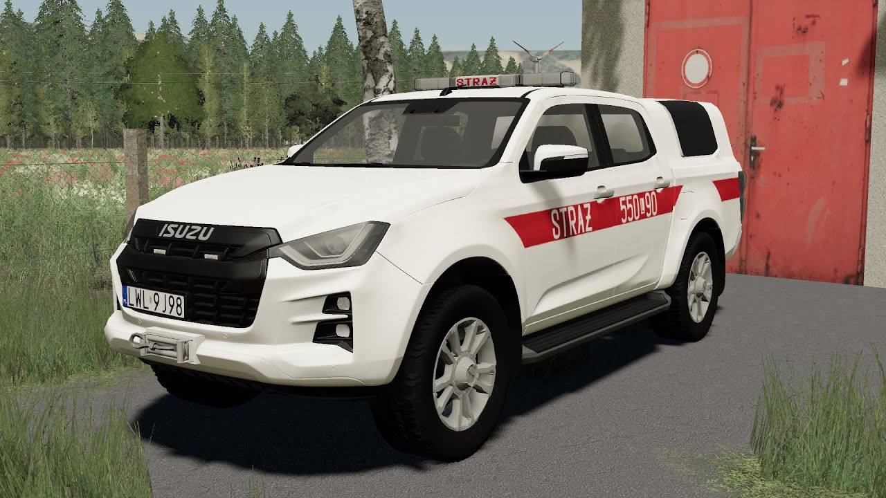 [FS19] Prezentacja - SLOp Isuzu D-Max - KP PSP Włodawa