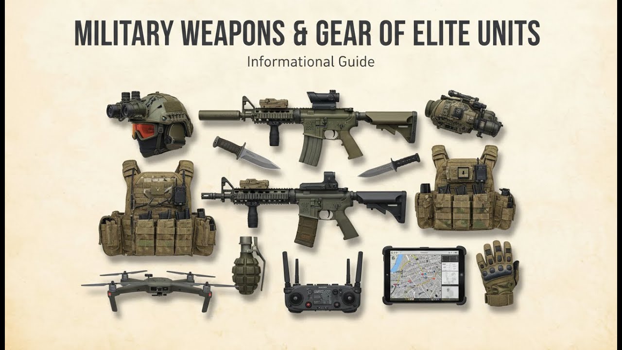Military Weapons & Gear of Elite Units | A Detailed Informational Guide