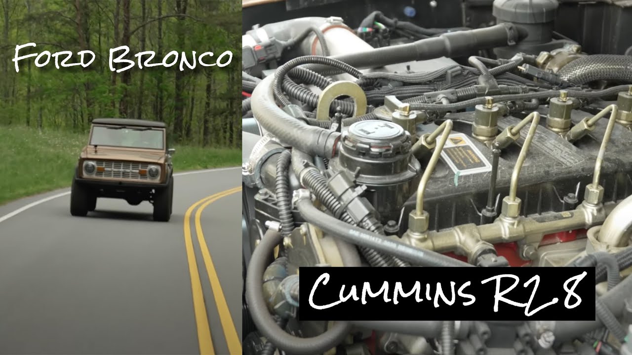 Driving a Cummins R2.8 in a Ford Bronco