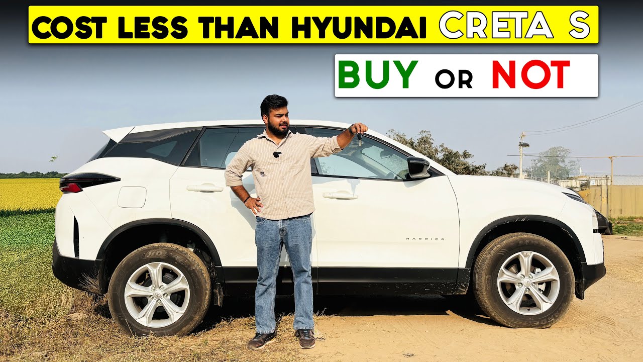 In just 16.50 Lakh 😊 Tata Harrier Pure Variant - SalahCar