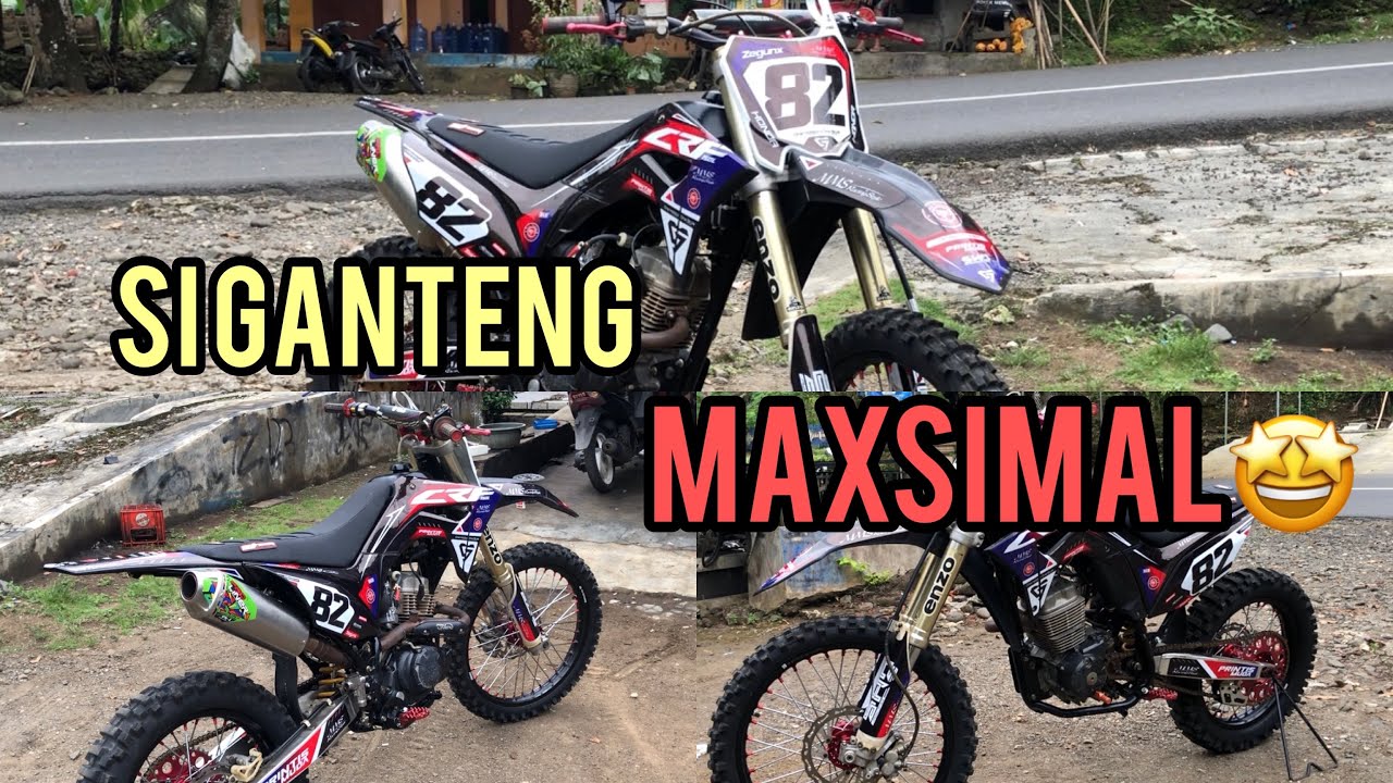 RIVIEW SI GANTENG CRF 150L KAKI BULE🤩