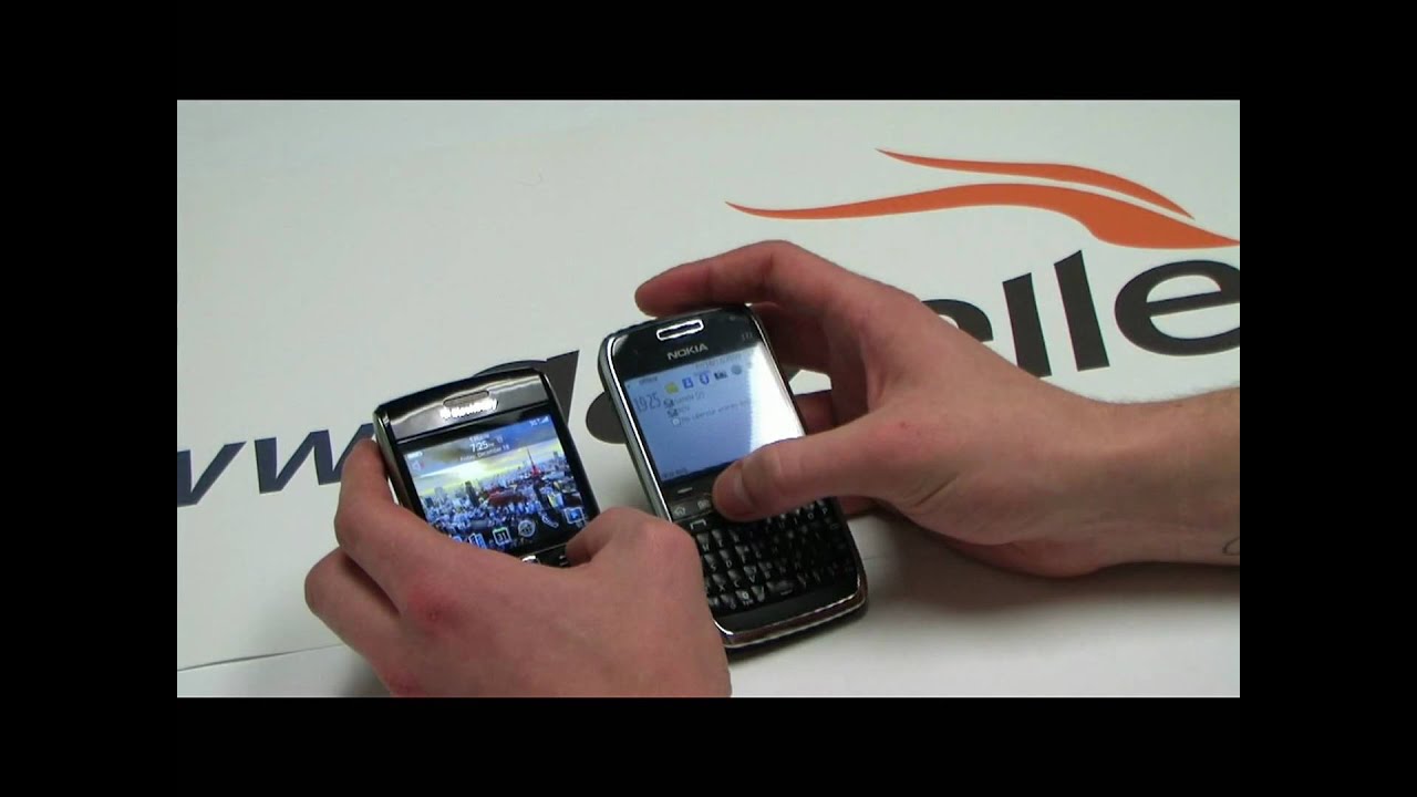 Nokia E72 vs. Blackberry Bold 9700 - Review by Gazelle.com