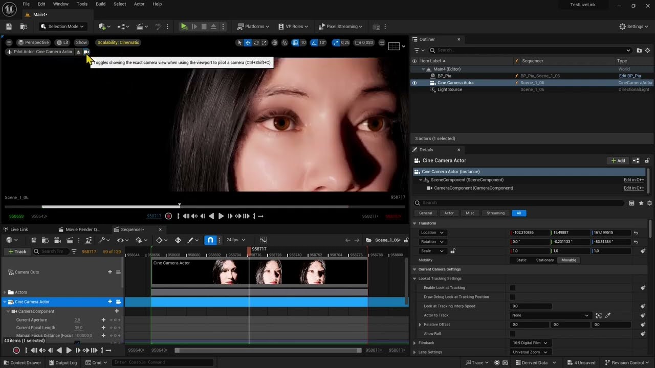 Videoguide - Cinematics, Auto and Manual Animation with Take Recorder and Sequencer Panel