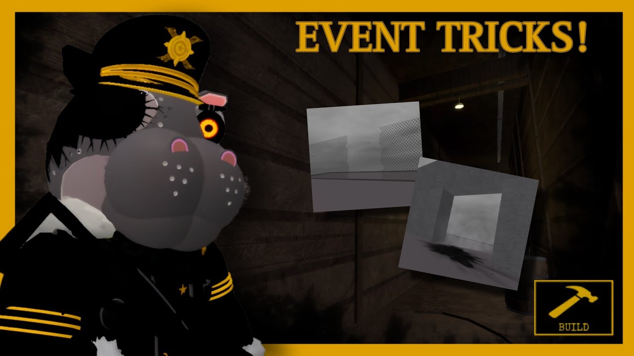 Event tricks with the new update in Piggy build mode | Roblox