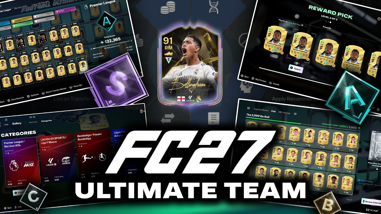 Всё, что нужно знать об FC 27! FUT Gallery, обновлённые SBC и новые эволюции!