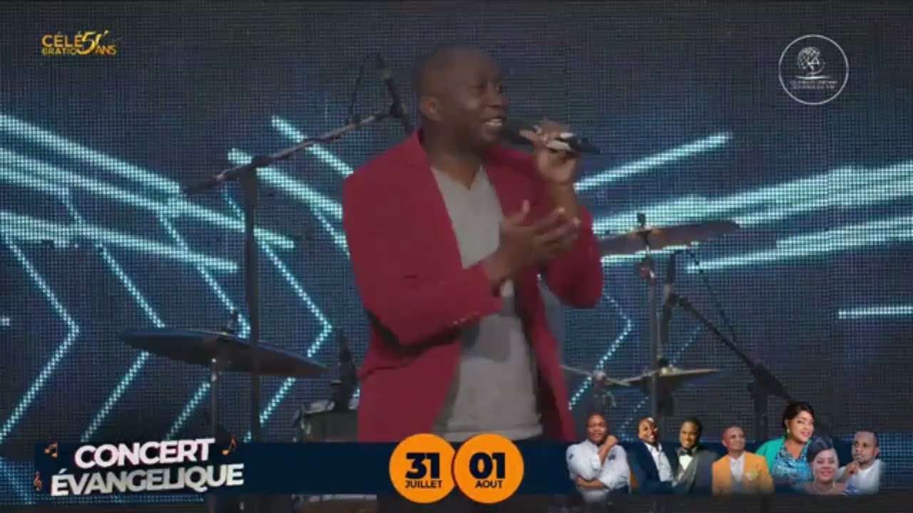 ARSENE NGOUELE CONCERT EVANGELIQUE KINSHASA 01 AOUT 2023