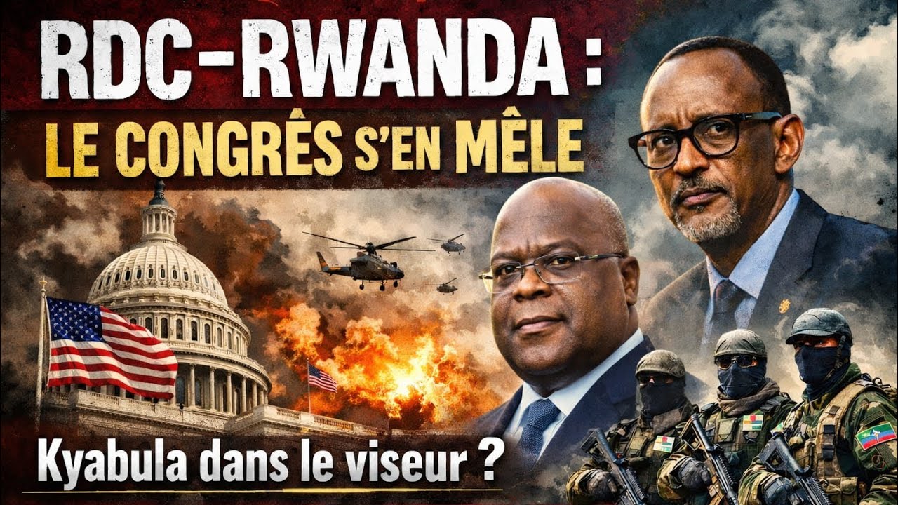 🚨 ÉMISSION : Rdc-Rwanda au congrès US, Kyabula dans le viseur? et l'Afc/M23 dévoile ses commandos