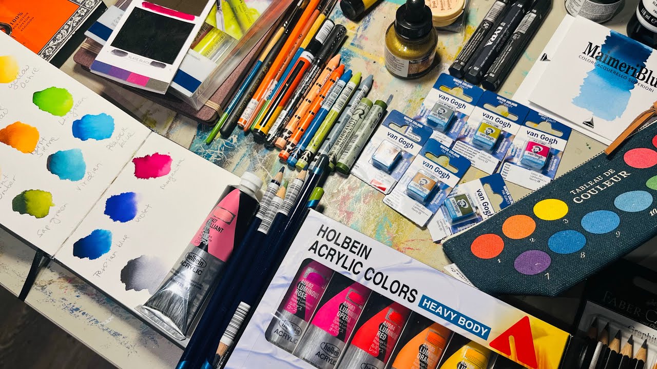 Massive art supply haul!