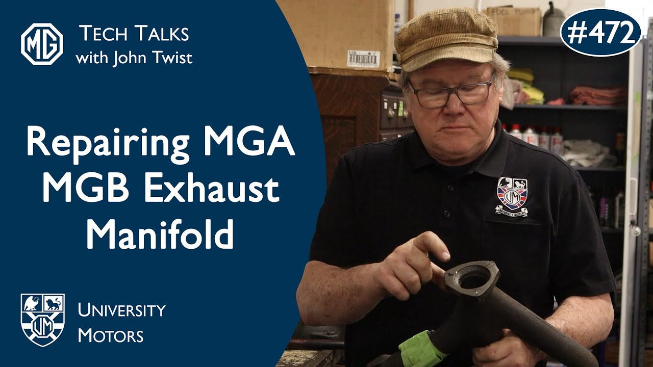 472 MG Tech | Repairing MGA/MGB Exhaust Manifold