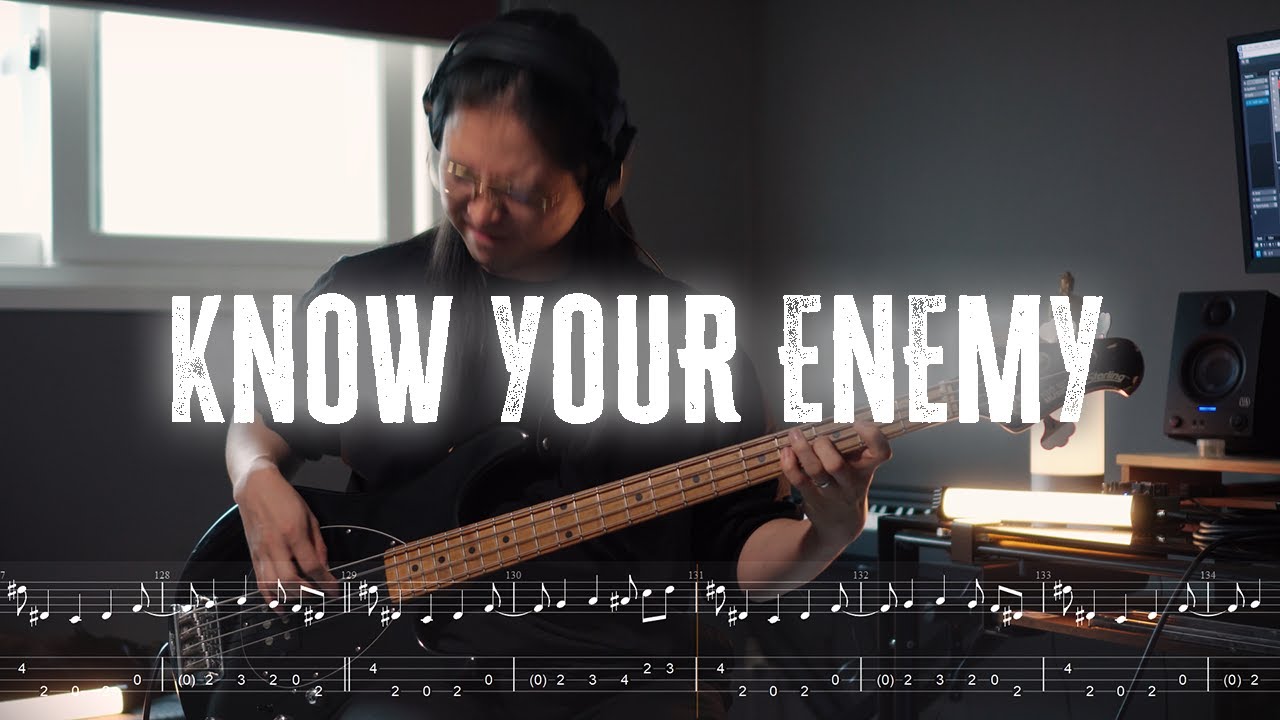 Rage Against The Machine - Know Your Enemy | Bass Cover with Play-Along Tab
