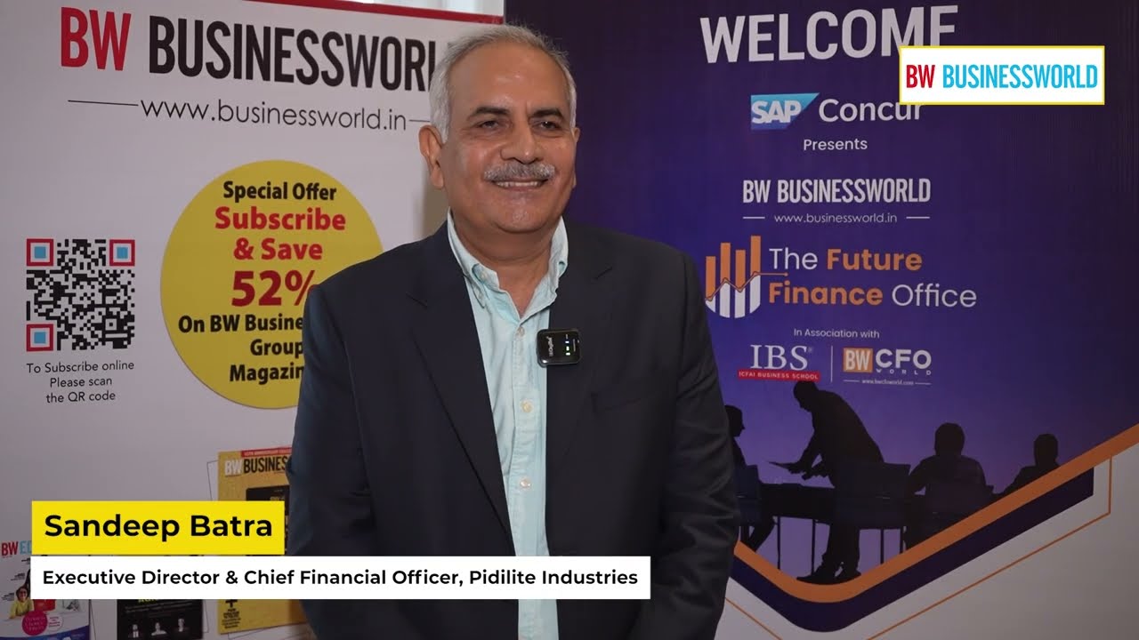 Sandeep Batra, Executive Dir. & CFO, Pidilite Industries Limited&nbsp;| The Future of Finance Office 2025