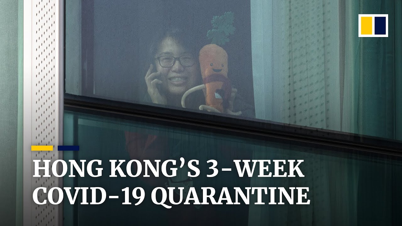 Returnees fight cabin fever during mandatory 21-day hotel quarantine in Hong Kong
